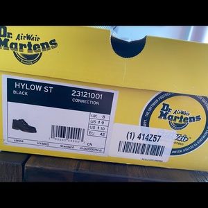 Dr. Martens Industrial safety toe shoes